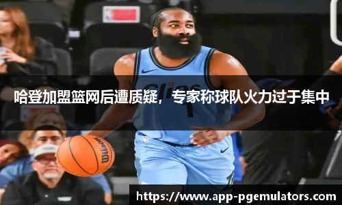 哈登加盟篮网后遭质疑，专家称球队火力过于集中